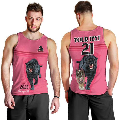 custom-panther-premierships-men-tank-top-go-champions-2023-pink-simple-style