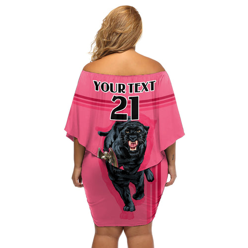 custom-panther-premierships-off-shoulder-short-dress-go-champions-2023-pink-simple-style
