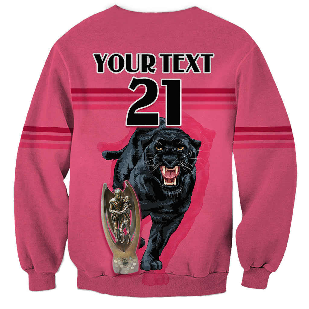 custom-panther-premierships-sweatshirt-go-champions-2023-pink-simple-style