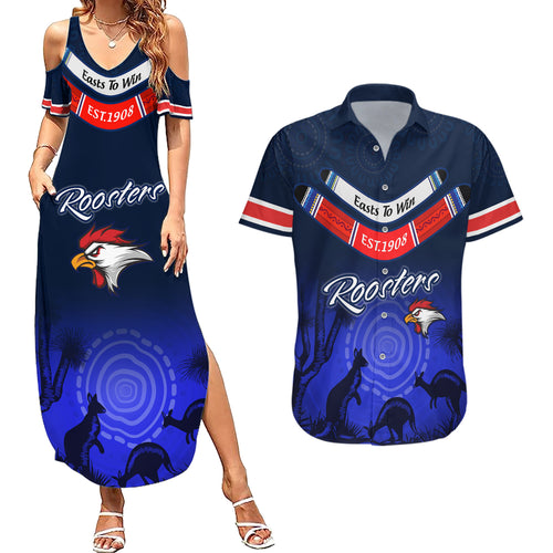 rosster-easts-to-win-couples-matching-summer-maxi-dress-and-hawaiian-shirt-sydney-rugby-est-1908-boomerang-indeginous
