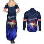 rosster-easts-to-win-couples-matching-summer-maxi-dress-and-long-sleeve-button-shirts-sydney-rugby-est-1908-boomerang-indeginous