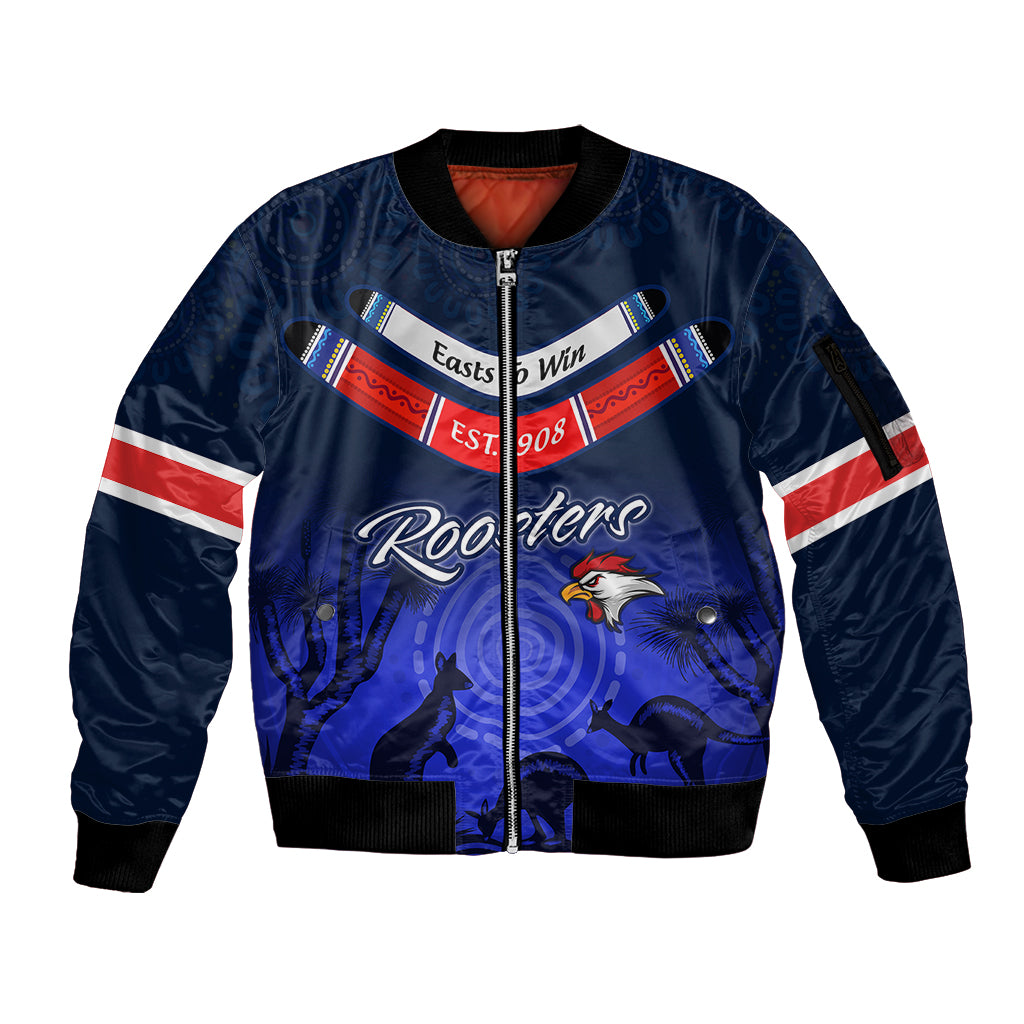 rosster-easts-to-win-sleeve-zip-bomber-jacket-sydney-rugby-est-1908-boomerang-indeginous