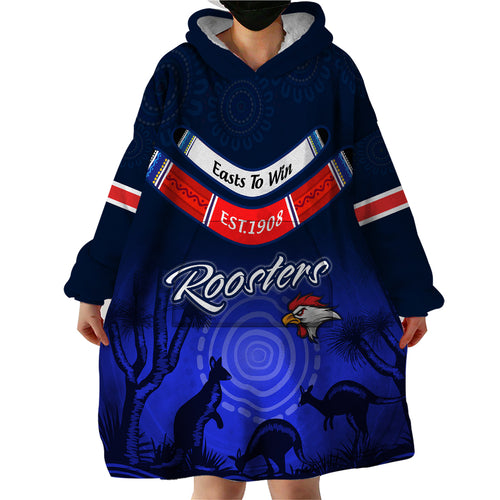 rosster-easts-to-win-wearable-blanket-hoodie-sydney-rugby-est-1908-boomerang-indeginous