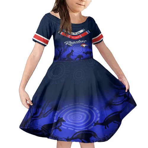 custom-rosster-easts-to-win-family-matching-off-shoulder-short-dress-and-hawaiian-shirt-sydney-rugby-est-1908-boomerang-indeginous