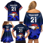 custom-rosster-easts-to-win-family-matching-off-shoulder-short-dress-and-hawaiian-shirt-sydney-rugby-est-1908-boomerang-indeginous