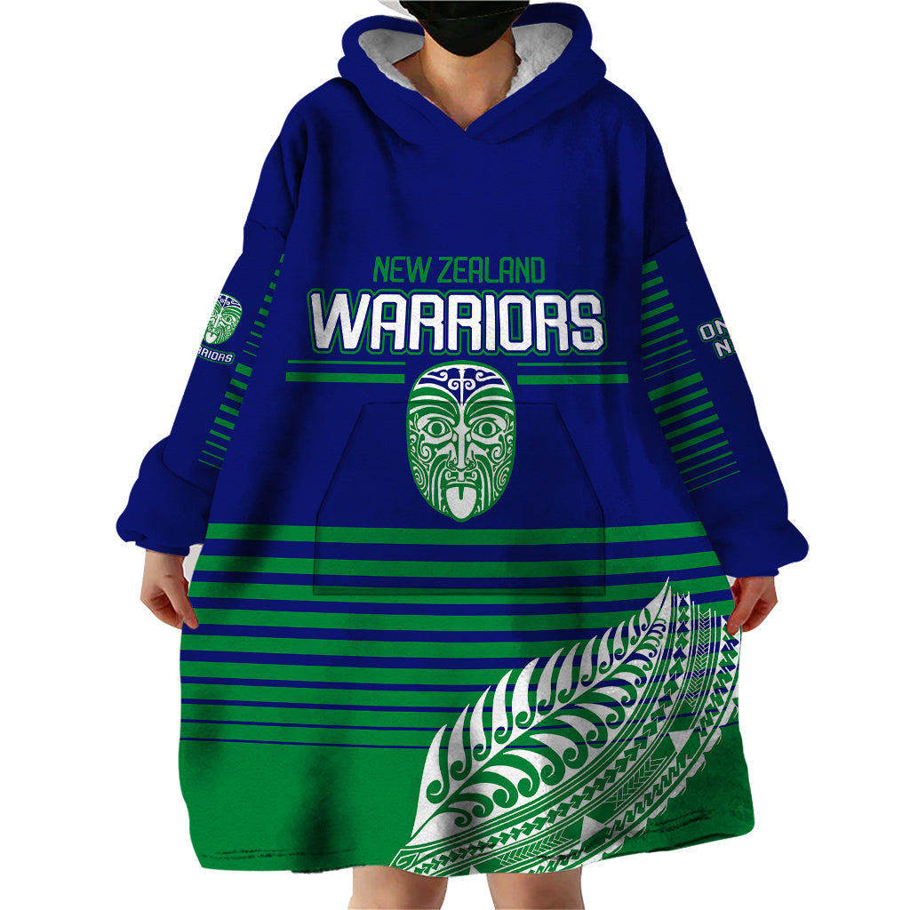 warriors-new-zealand-rugby-wearable-blanket-hoodie-maori-face-ta-moko-simple-style