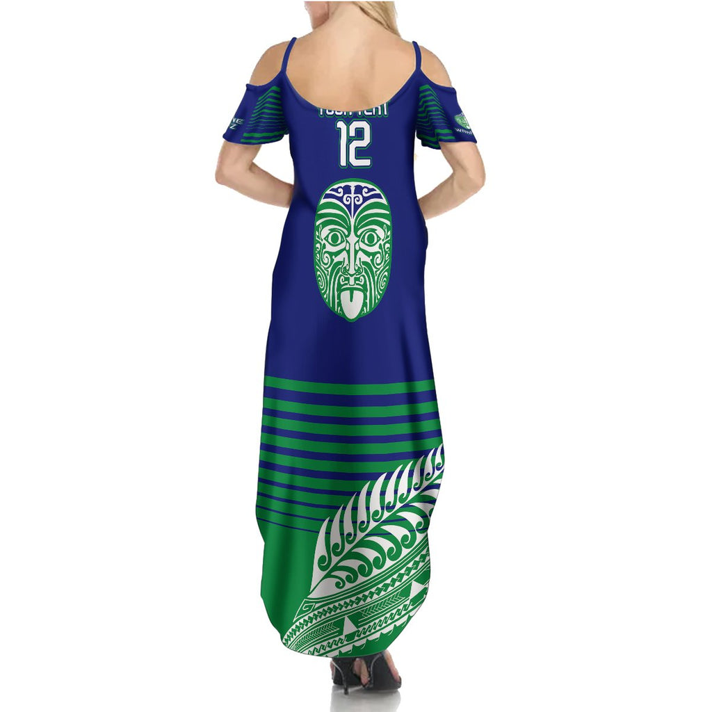 custom-warriors-new-zealand-rugby-summer-maxi-dress-maori-face-ta-moko-simple-style