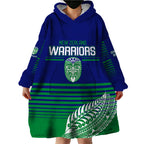 custom-warriors-new-zealand-rugby-wearable-blanket-hoodie-maori-face-ta-moko-simple-style