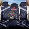 Custom Roosters Rugby Polynesian Tribal Back Car Seat Cover