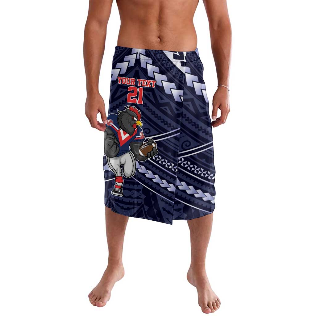 Custom Roosters Rugby Polynesian Tribal Lavalava