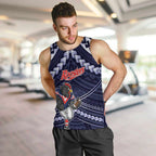 Custom Roosters Rugby Polynesian Tribal Men Tank Top