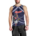 Custom Roosters Rugby Polynesian Tribal Men Tank Top