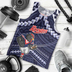 Custom Roosters Rugby Polynesian Tribal Men Tank Top