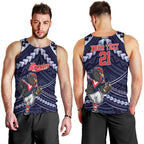 Custom Roosters Rugby Polynesian Tribal Men Tank Top