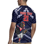 Custom Roosters Rugby Polynesian Tribal Rugby Jersey