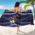 Custom Roosters Rugby Polynesian Tribal Sarong