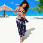 Custom Roosters Rugby Polynesian Tribal Sarong