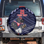 Custom Roosters Rugby Polynesian Tribal Spare Tire Cover