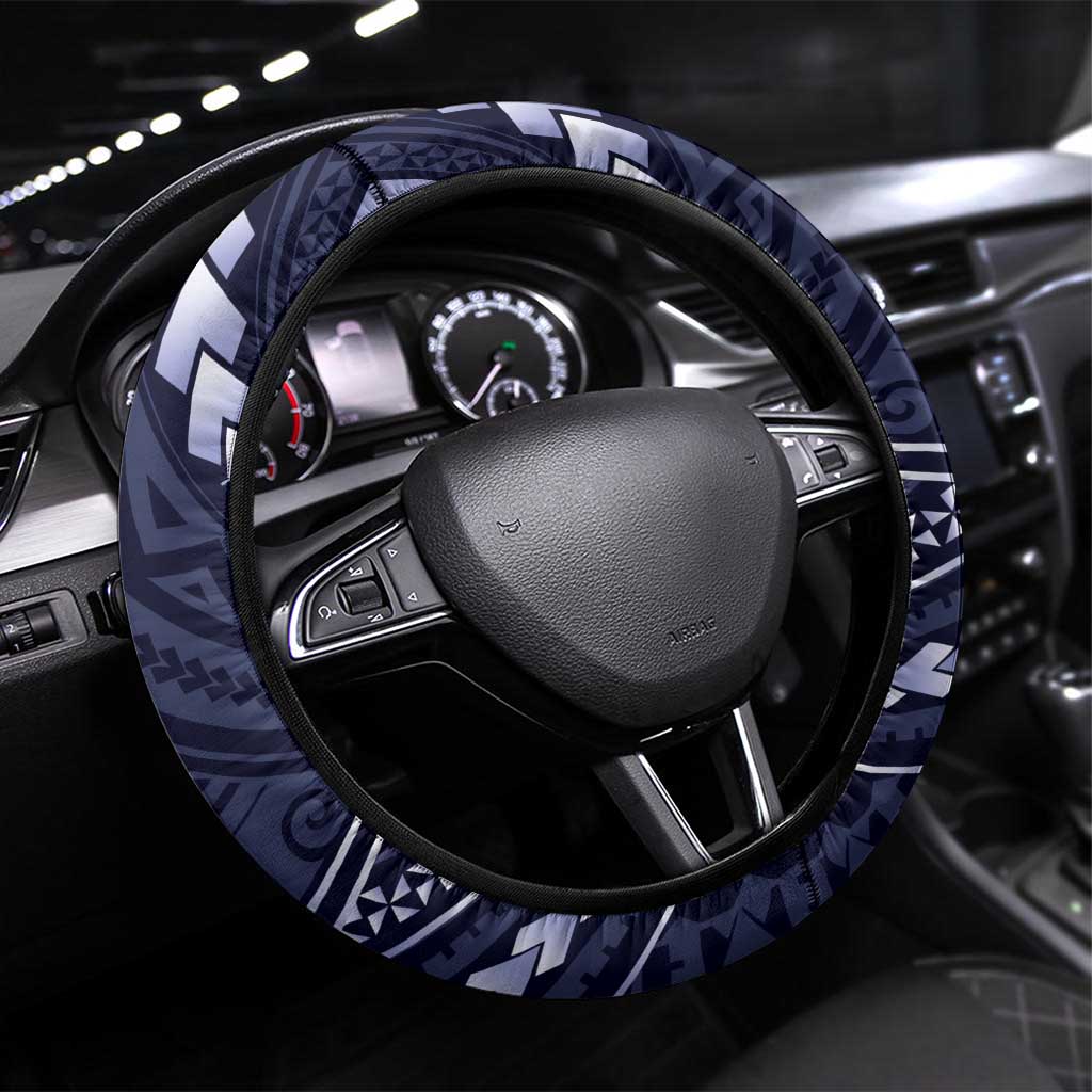 Roosters Rugby Polynesian Tribal Steering Wheel Cover