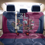 Roosters-Sea Eagles Rugby Custom Back Car Seat Cover Half Grunge Style