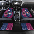 Roosters-Sea Eagles Rugby Custom Car Mats Half Grunge Style
