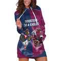 Roosters-Sea Eagles Rugby Custom Hoodie Dress Half Grunge Style