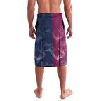 Roosters-Sea Eagles Rugby Custom Lavalava Half Grunge Style