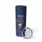 Roosters-Sea Eagles Rugby Custom Skinny Tumbler Half Grunge Style