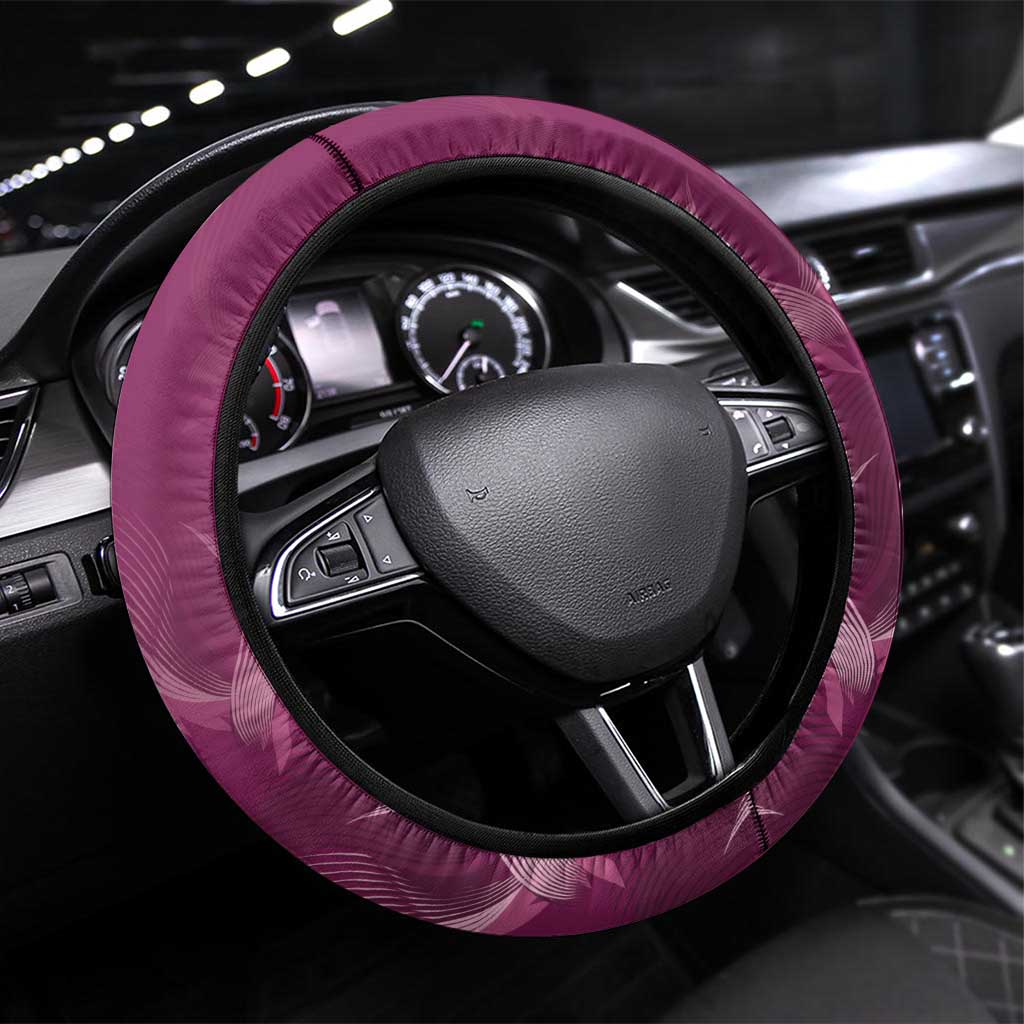 Roosters-Sea Eagles Rugby Steering Wheel Cover Half Grunge Style