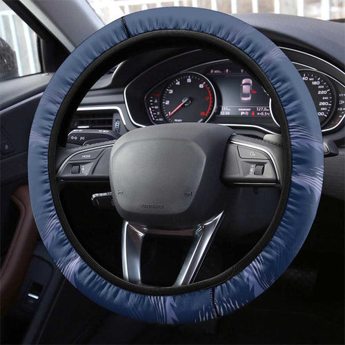 Roosters-Sea Eagles Rugby Steering Wheel Cover Half Grunge Style