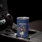 Roosters-Sea Eagles Rugby Custom Tumbler Cup Half Grunge Style
