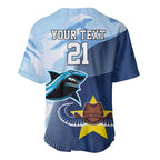 Sharks-Cowboys Rugby Custom Baseball Jersey Half Dynamic Style