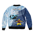 Sharks-Cowboys Rugby Custom Bomber Jacket Half Dynamic Style