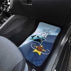 Sharks-Cowboys Rugby Custom Car Mats Half Dynamic Style