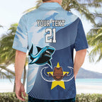 Sharks-Cowboys Rugby Custom Hawaiian Shirt Half Dynamic Style