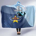 Sharks-Cowboys Rugby Custom Hooded Blanket Half Dynamic Style