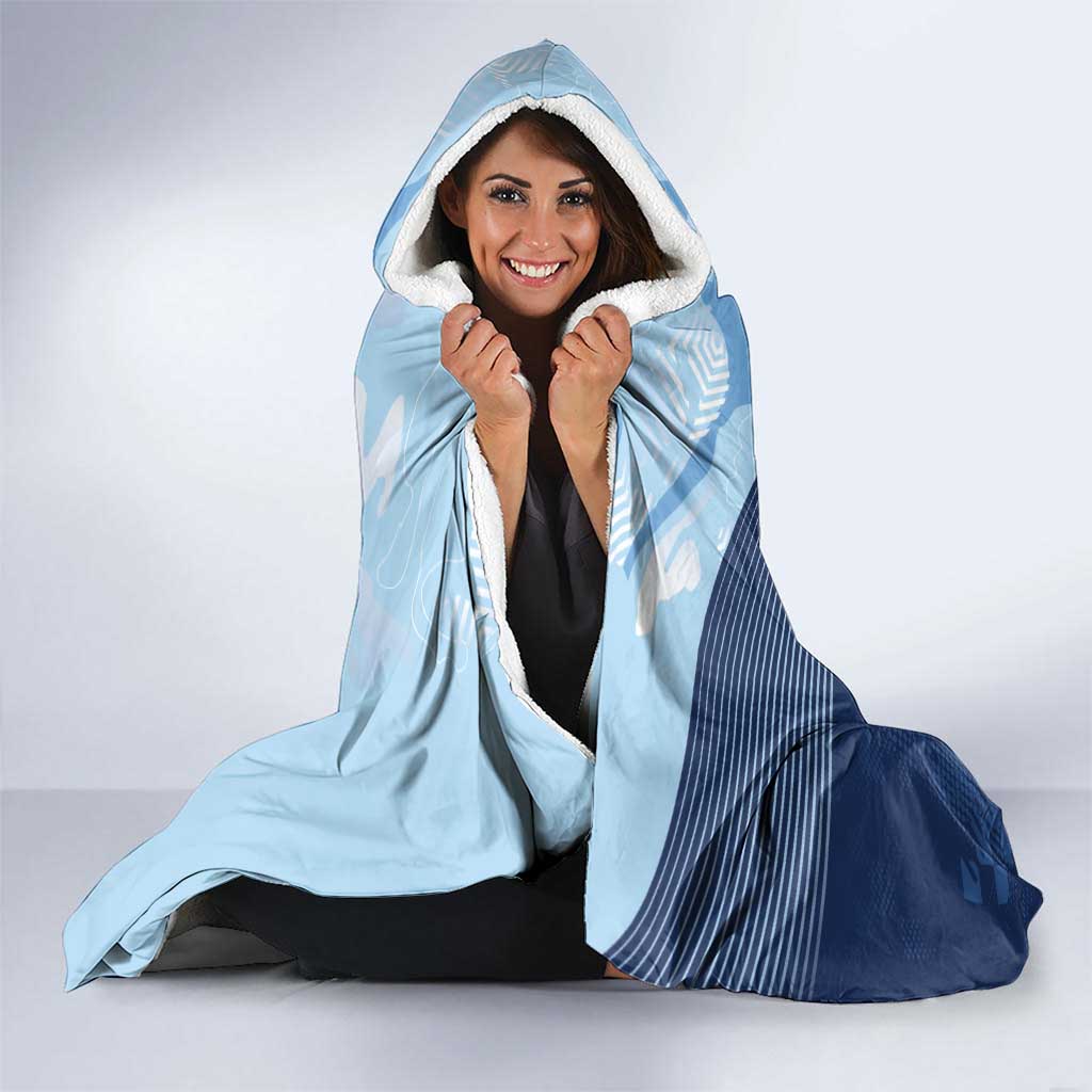 Sharks-Cowboys Rugby Custom Hooded Blanket Half Dynamic Style