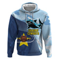 Sharks-Cowboys Rugby Custom Hoodie Half Dynamic Style