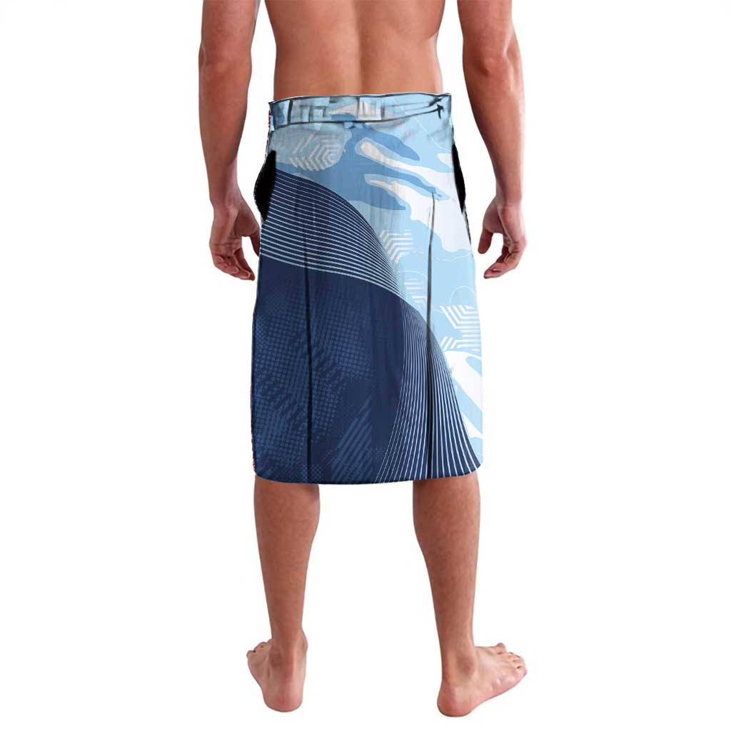 Sharks-Cowboys Rugby Custom Lavalava Half Dynamic Style