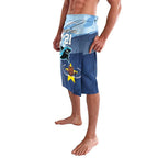 Sharks-Cowboys Rugby Custom Lavalava Half Dynamic Style