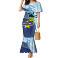 Sharks-Cowboys Rugby Custom Mermaid Dress Half Dynamic Style