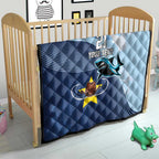 Sharks-Cowboys Rugby Custom Quilt Half Dynamic Style