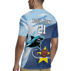 Sharks-Cowboys Rugby Custom Rugby Jersey Half Dynamic Style
