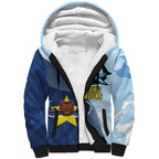 Sharks-Cowboys Rugby Custom Sherpa Hoodie Half Dynamic Style