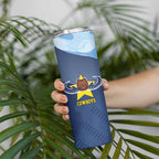 Sharks-Cowboys Rugby Custom Skinny Tumbler Half Dynamic Style