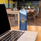 Sharks-Cowboys Rugby Custom Skinny Tumbler Half Dynamic Style