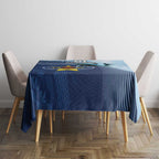Sharks-Cowboys Rugby Custom Tablecloth Half Dynamic Style