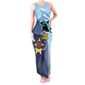 Sharks-Cowboys Rugby Custom Tank Maxi Dress Half Dynamic Style