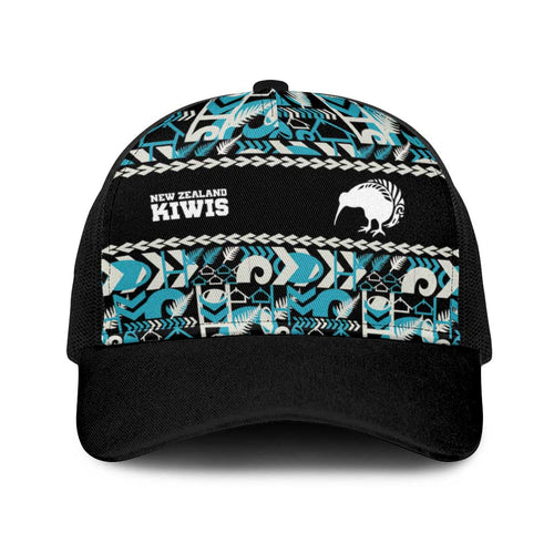Aotearoa New Zealand Kiwis Tīma Riki Motu Baseball Net Cap