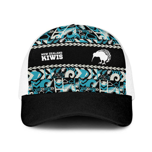 Aotearoa New Zealand Kiwis Tīma Riki Motu Baseball Net Cap